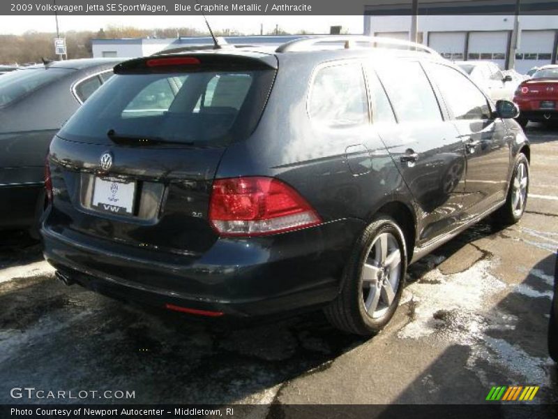 Blue Graphite Metallic / Anthracite 2009 Volkswagen Jetta SE SportWagen