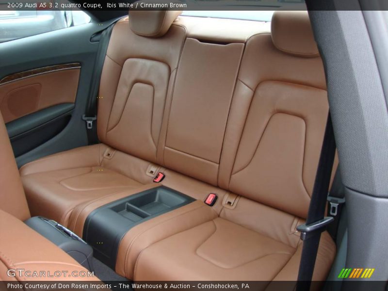 Ibis White / Cinnamon Brown 2009 Audi A5 3.2 quattro Coupe