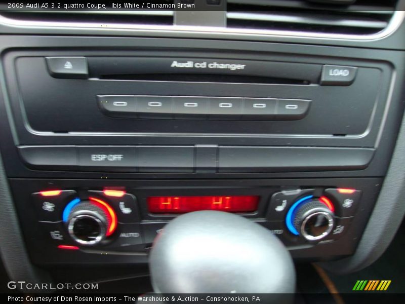 Ibis White / Cinnamon Brown 2009 Audi A5 3.2 quattro Coupe