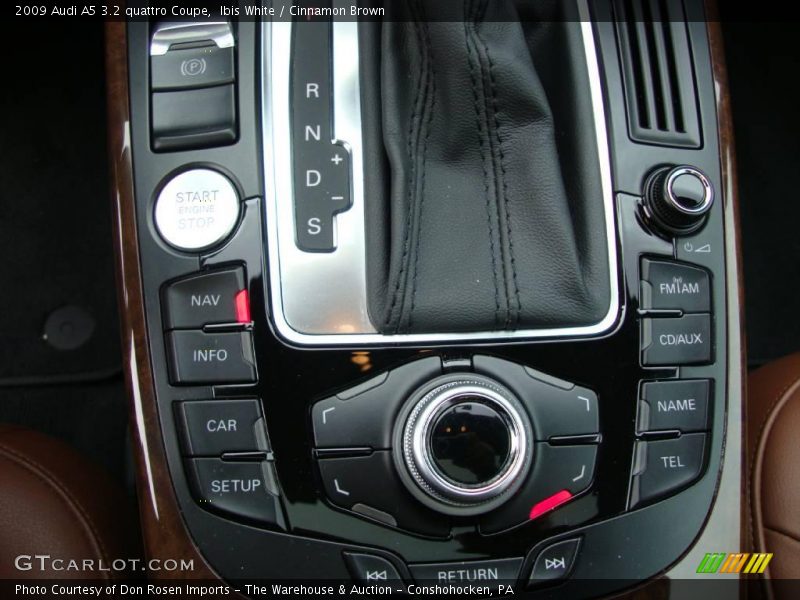Ibis White / Cinnamon Brown 2009 Audi A5 3.2 quattro Coupe