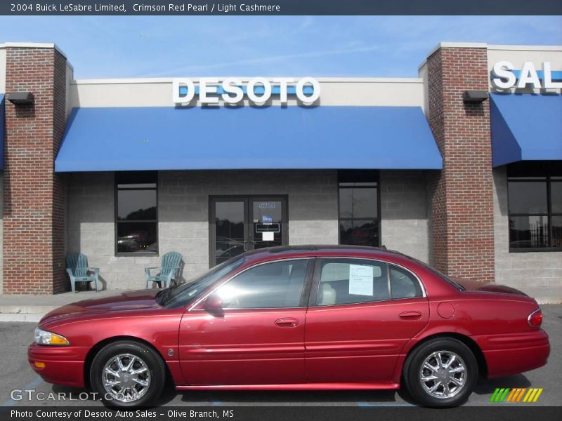 Crimson Red Pearl / Light Cashmere 2004 Buick LeSabre Limited
