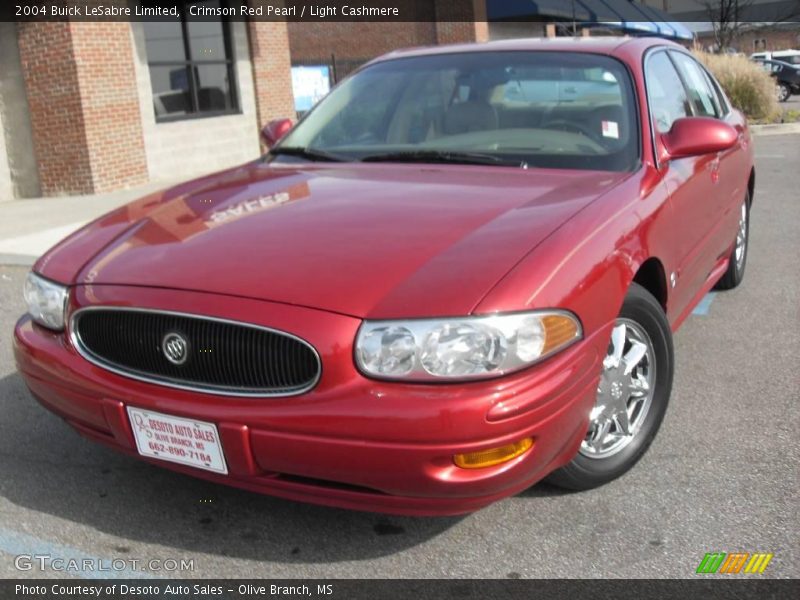 Crimson Red Pearl / Light Cashmere 2004 Buick LeSabre Limited