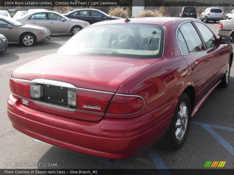 Crimson Red Pearl / Light Cashmere 2004 Buick LeSabre Limited