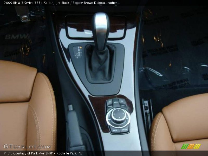 Jet Black / Saddle Brown Dakota Leather 2009 BMW 3 Series 335xi Sedan