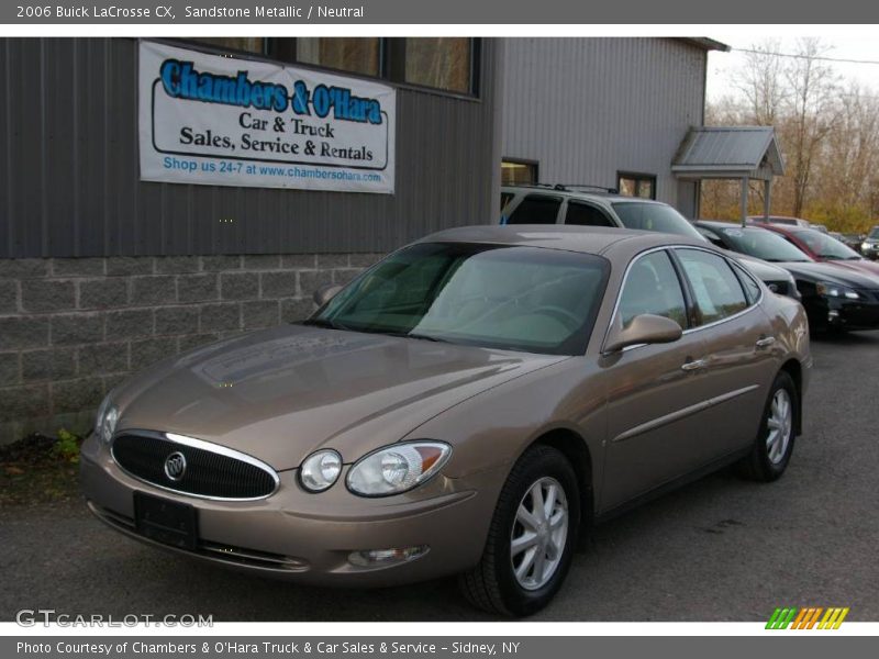 Sandstone Metallic / Neutral 2006 Buick LaCrosse CX