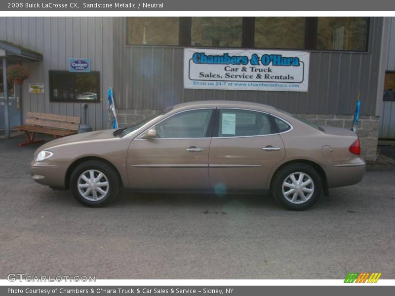 Sandstone Metallic / Neutral 2006 Buick LaCrosse CX