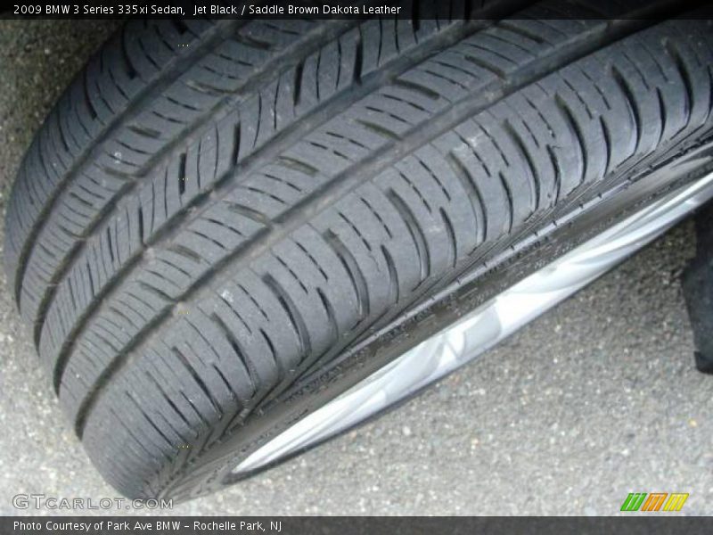 Jet Black / Saddle Brown Dakota Leather 2009 BMW 3 Series 335xi Sedan