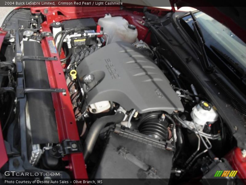 Crimson Red Pearl / Light Cashmere 2004 Buick LeSabre Limited