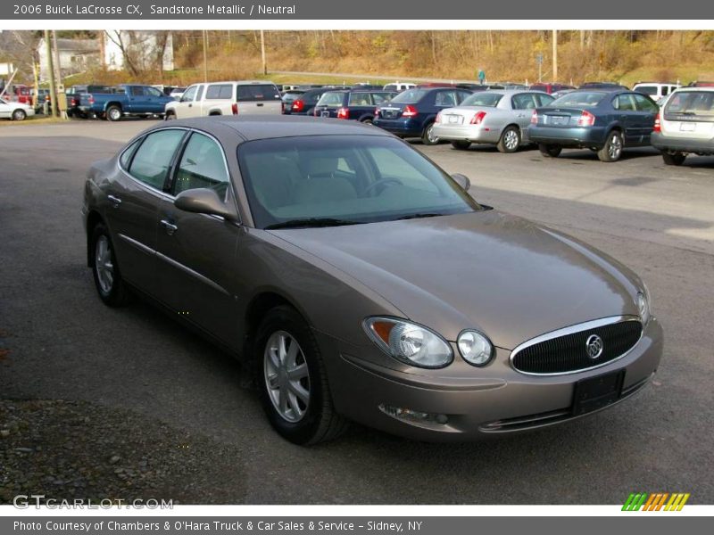 Sandstone Metallic / Neutral 2006 Buick LaCrosse CX