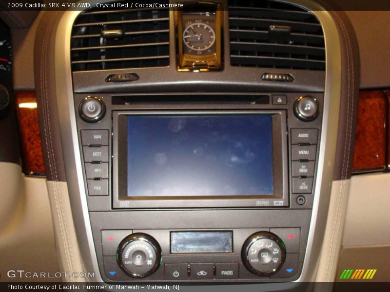 Crystal Red / Cocoa/Cashmere 2009 Cadillac SRX 4 V8 AWD