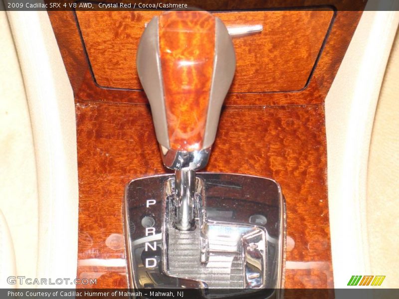 Crystal Red / Cocoa/Cashmere 2009 Cadillac SRX 4 V8 AWD