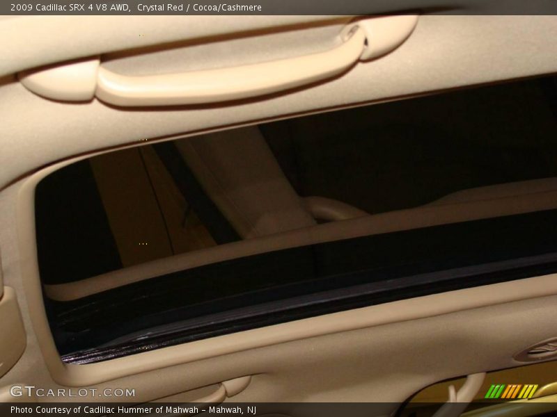Crystal Red / Cocoa/Cashmere 2009 Cadillac SRX 4 V8 AWD