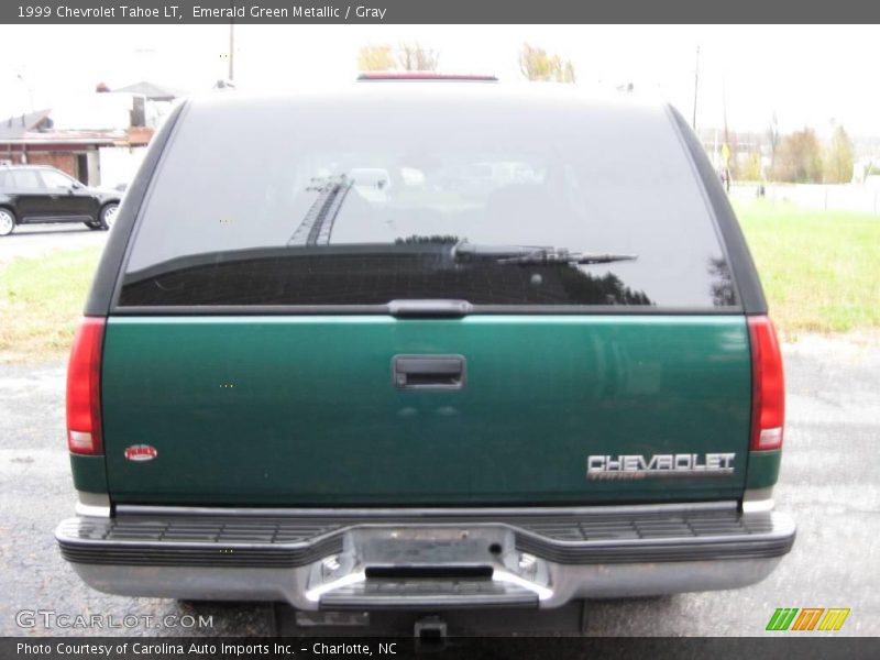 Emerald Green Metallic / Gray 1999 Chevrolet Tahoe LT