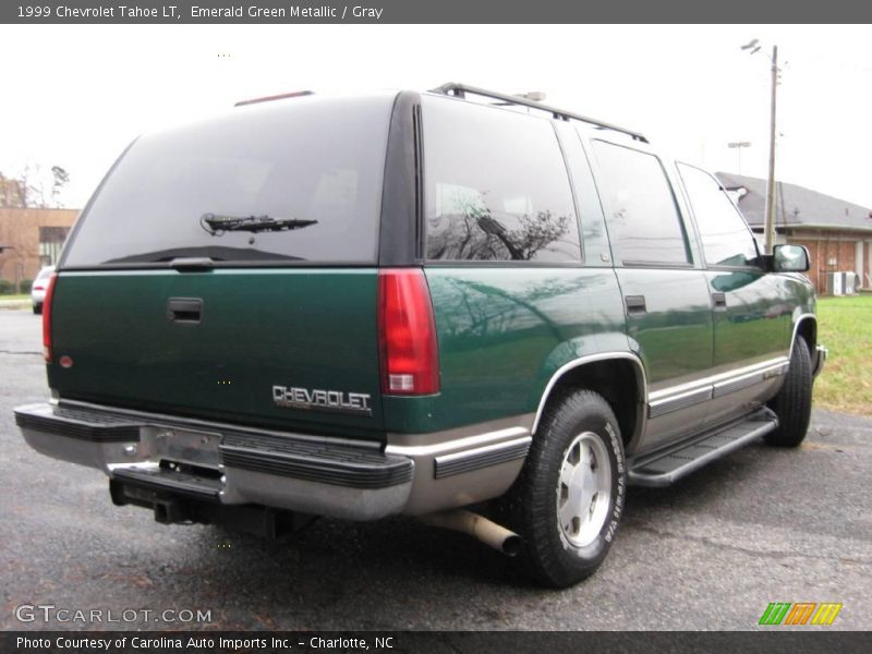 Emerald Green Metallic / Gray 1999 Chevrolet Tahoe LT