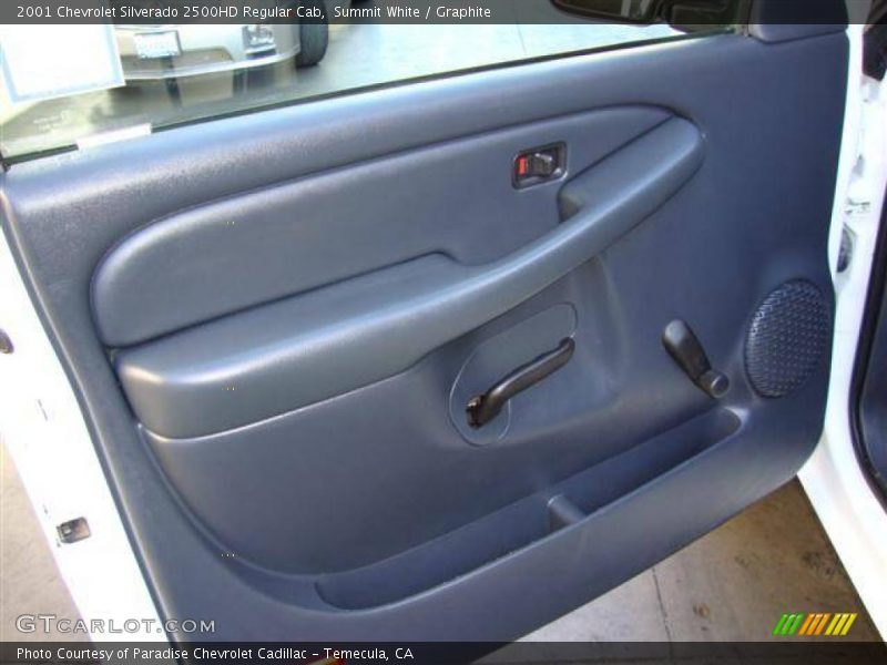Summit White / Graphite 2001 Chevrolet Silverado 2500HD Regular Cab