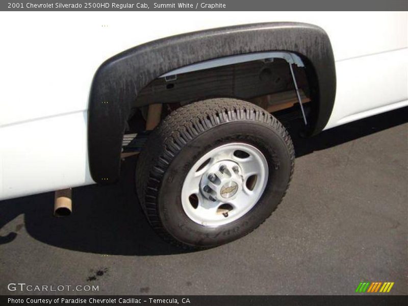 Summit White / Graphite 2001 Chevrolet Silverado 2500HD Regular Cab