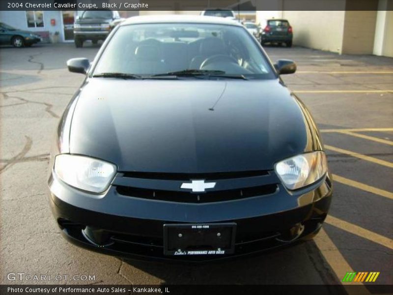Black / Graphite 2004 Chevrolet Cavalier Coupe