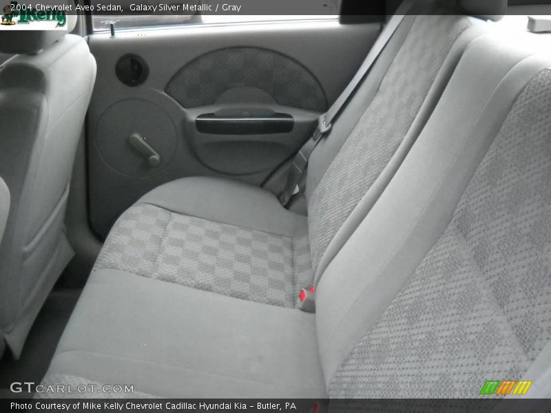 Galaxy Silver Metallic / Gray 2004 Chevrolet Aveo Sedan