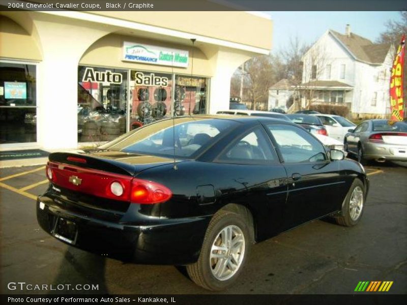 Black / Graphite 2004 Chevrolet Cavalier Coupe
