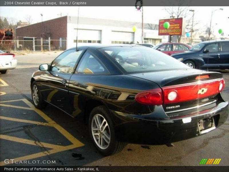 Black / Graphite 2004 Chevrolet Cavalier Coupe