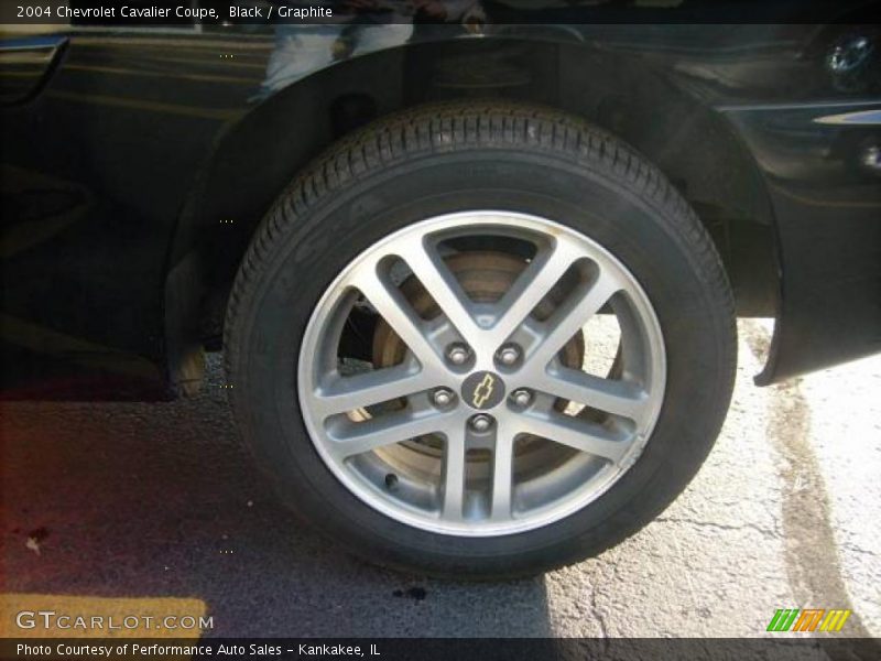 Black / Graphite 2004 Chevrolet Cavalier Coupe