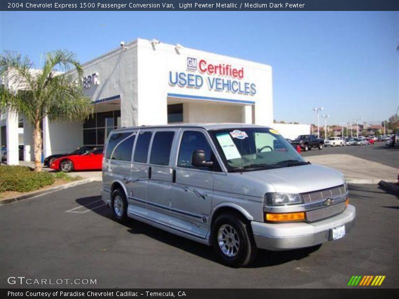 Light Pewter Metallic / Medium Dark Pewter 2004 Chevrolet Express 1500 Passenger Conversion Van
