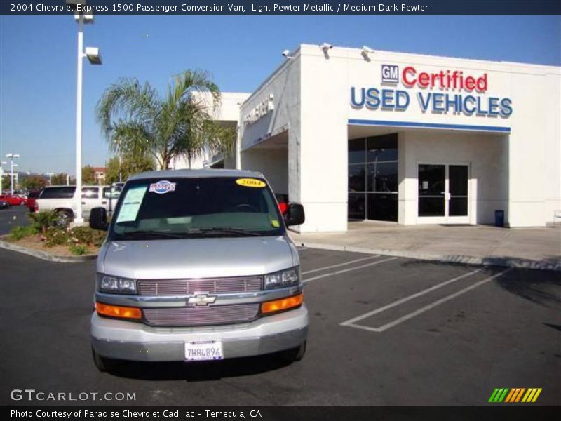 Light Pewter Metallic / Medium Dark Pewter 2004 Chevrolet Express 1500 Passenger Conversion Van