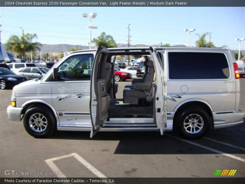 Light Pewter Metallic / Medium Dark Pewter 2004 Chevrolet Express 1500 Passenger Conversion Van
