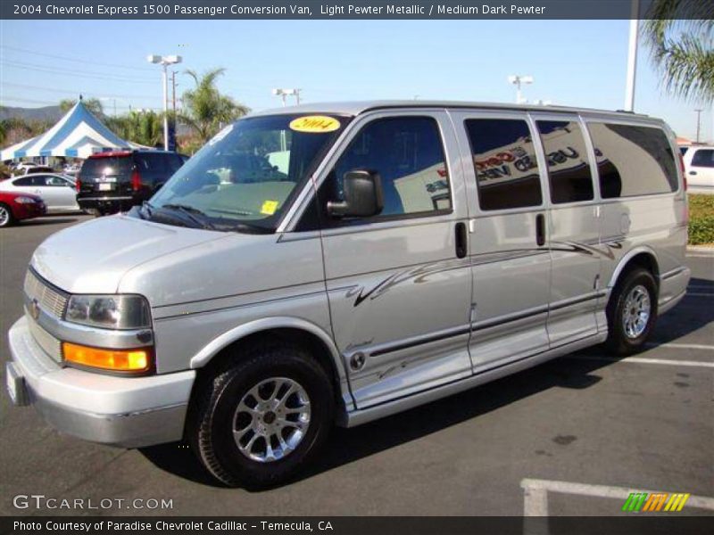 Light Pewter Metallic / Medium Dark Pewter 2004 Chevrolet Express 1500 Passenger Conversion Van