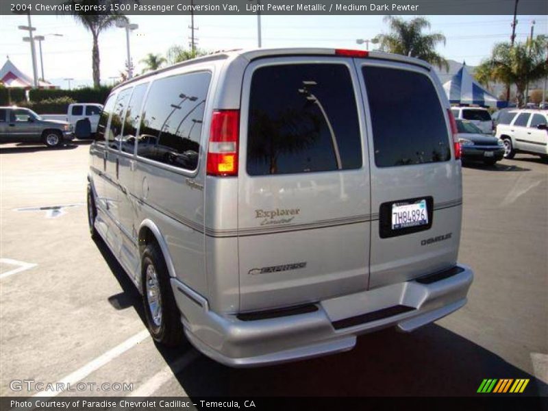 Light Pewter Metallic / Medium Dark Pewter 2004 Chevrolet Express 1500 Passenger Conversion Van