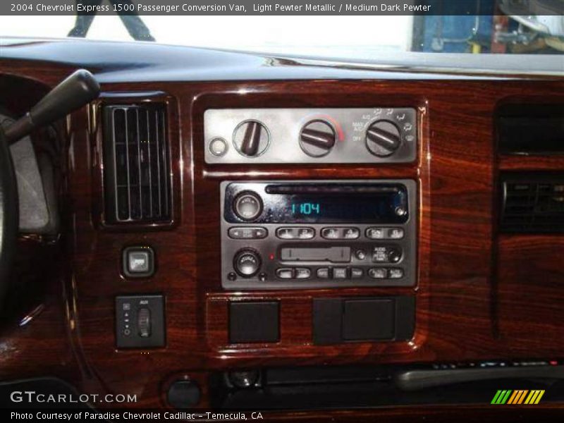 Light Pewter Metallic / Medium Dark Pewter 2004 Chevrolet Express 1500 Passenger Conversion Van