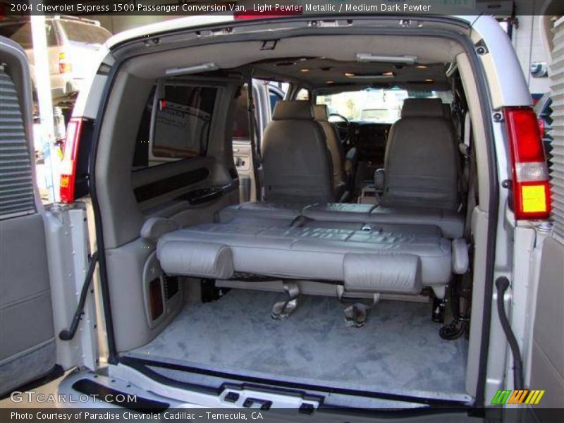 Light Pewter Metallic / Medium Dark Pewter 2004 Chevrolet Express 1500 Passenger Conversion Van