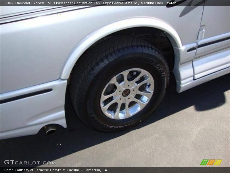 Light Pewter Metallic / Medium Dark Pewter 2004 Chevrolet Express 1500 Passenger Conversion Van