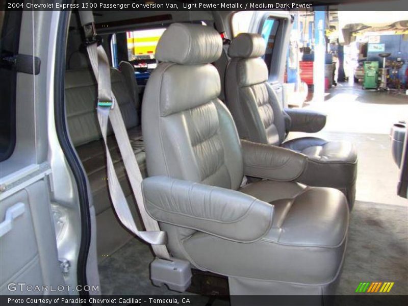 Light Pewter Metallic / Medium Dark Pewter 2004 Chevrolet Express 1500 Passenger Conversion Van