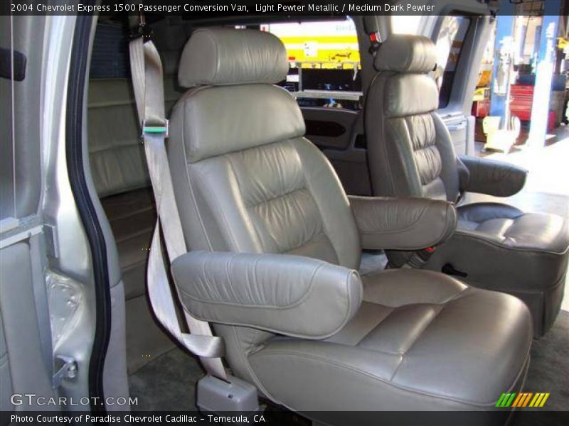 Light Pewter Metallic / Medium Dark Pewter 2004 Chevrolet Express 1500 Passenger Conversion Van
