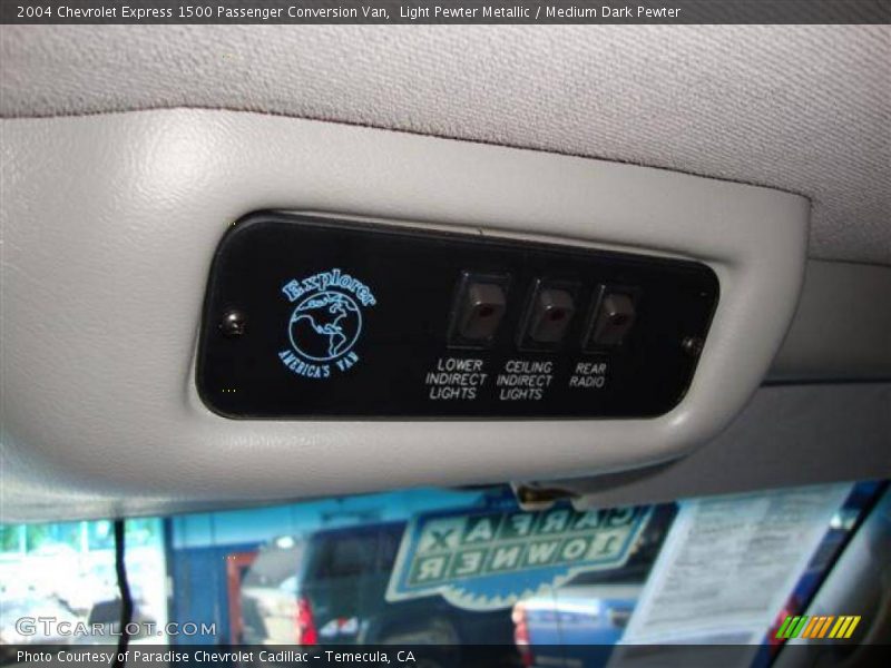 Light Pewter Metallic / Medium Dark Pewter 2004 Chevrolet Express 1500 Passenger Conversion Van