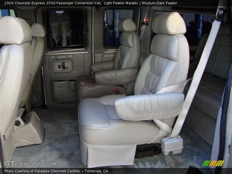 Light Pewter Metallic / Medium Dark Pewter 2004 Chevrolet Express 1500 Passenger Conversion Van