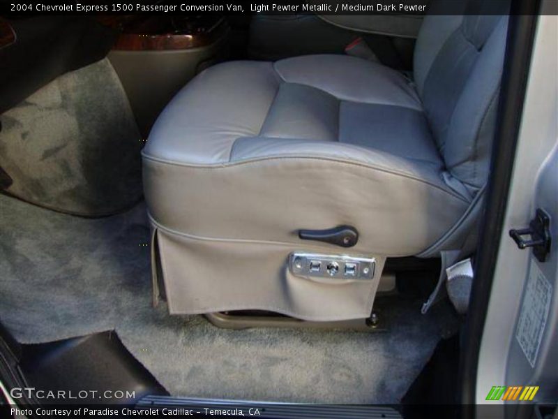Light Pewter Metallic / Medium Dark Pewter 2004 Chevrolet Express 1500 Passenger Conversion Van