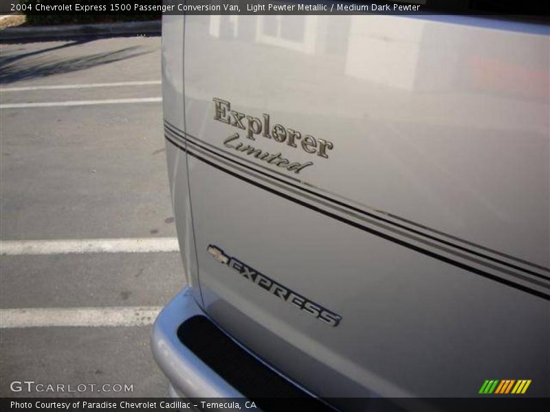 Light Pewter Metallic / Medium Dark Pewter 2004 Chevrolet Express 1500 Passenger Conversion Van