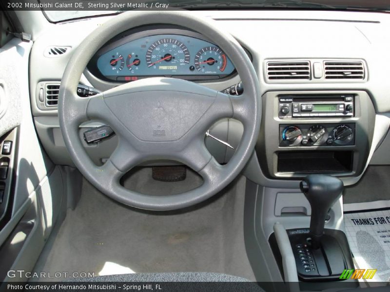 Sterling Silver Metallic / Gray 2002 Mitsubishi Galant DE