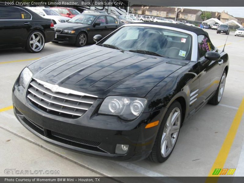 Black / Dark Slate Grey 2005 Chrysler Crossfire Limited Roadster