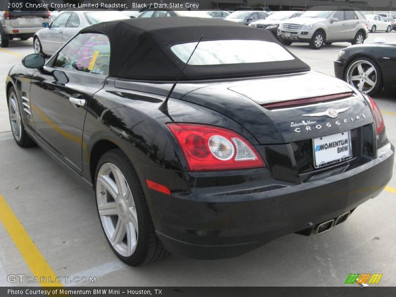 Black / Dark Slate Grey 2005 Chrysler Crossfire Limited Roadster