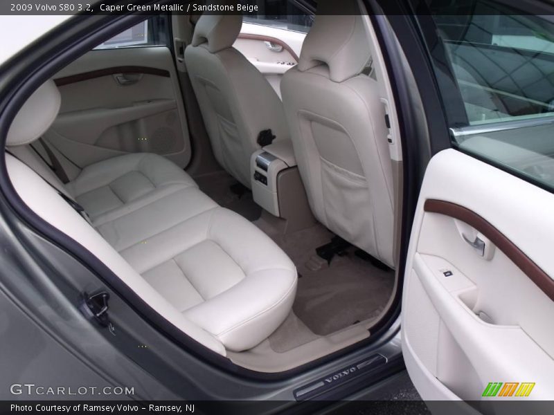 Caper Green Metallic / Sandstone Beige 2009 Volvo S80 3.2