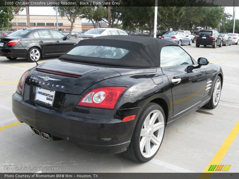 Black / Dark Slate Grey 2005 Chrysler Crossfire Limited Roadster
