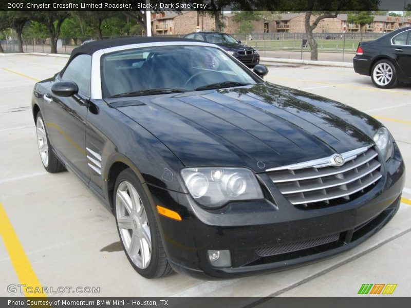 Black / Dark Slate Grey 2005 Chrysler Crossfire Limited Roadster