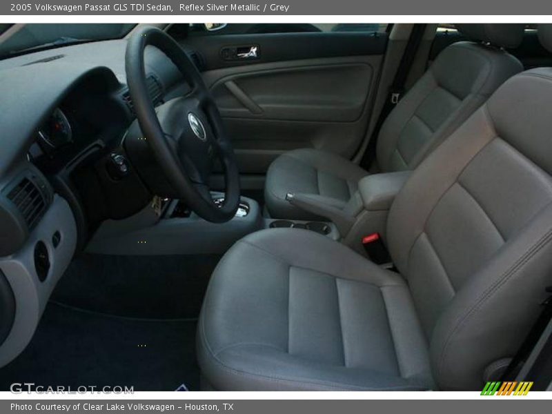 Reflex Silver Metallic / Grey 2005 Volkswagen Passat GLS TDI Sedan