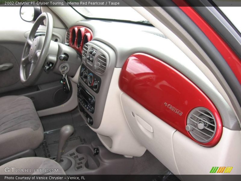 Inferno Red Pearlcoat / Taupe 2002 Chrysler PT Cruiser Touring