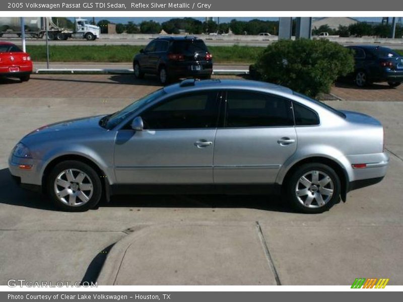 Reflex Silver Metallic / Grey 2005 Volkswagen Passat GLS TDI Sedan