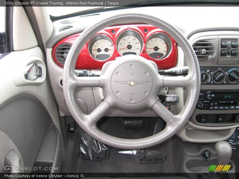Inferno Red Pearlcoat / Taupe 2002 Chrysler PT Cruiser Touring
