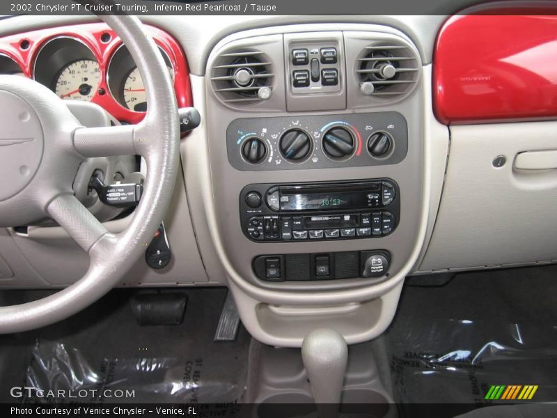 Inferno Red Pearlcoat / Taupe 2002 Chrysler PT Cruiser Touring